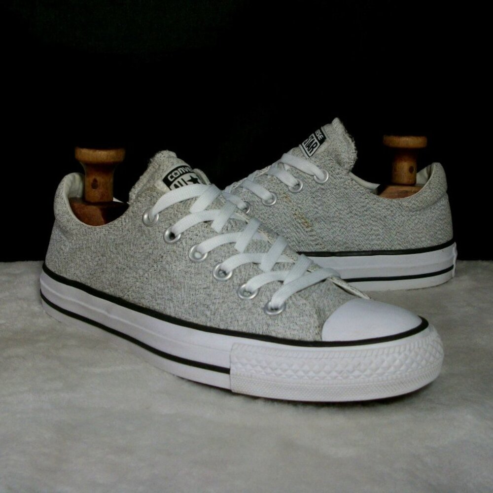 CONVERSE CTAS MADISON OX GRAY CANVAS LOW SNEAKERS 8M 549700F FREE SHIP